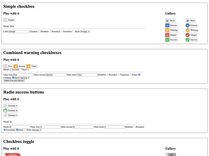 screenshot of Vue EnhancedCheck