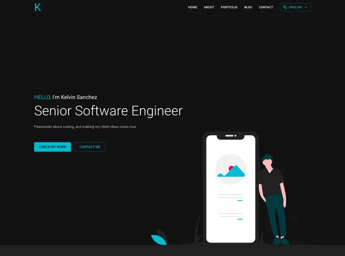 screenshot of Portfolio