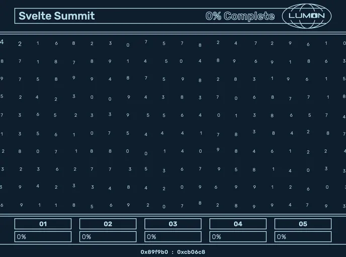 screenshot of Svelte Mdr