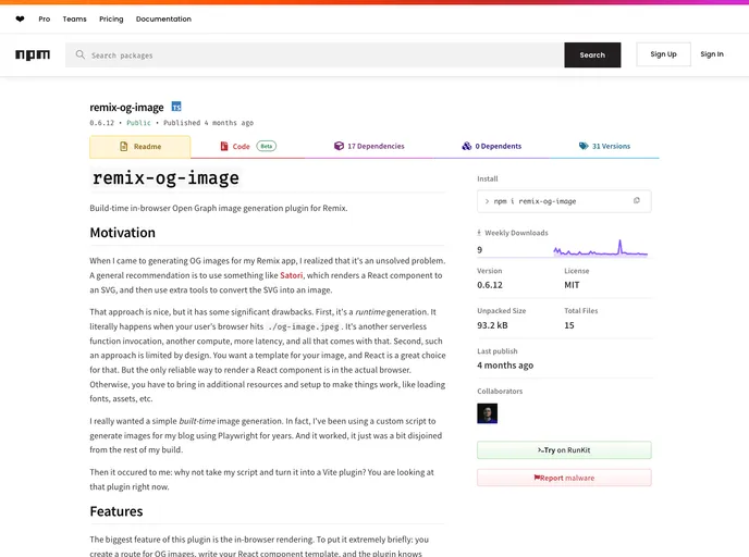 screenshot of Remix Og Image