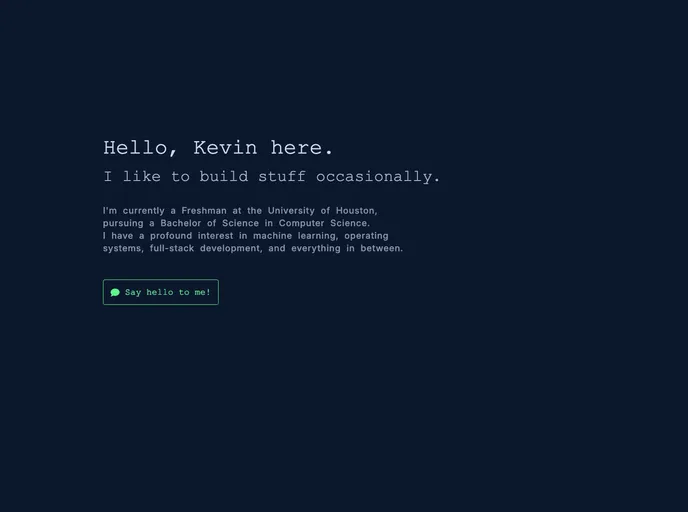screenshot of Reactfolio
