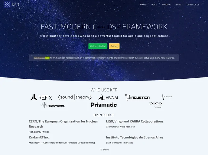 screenshot of Cxxdox