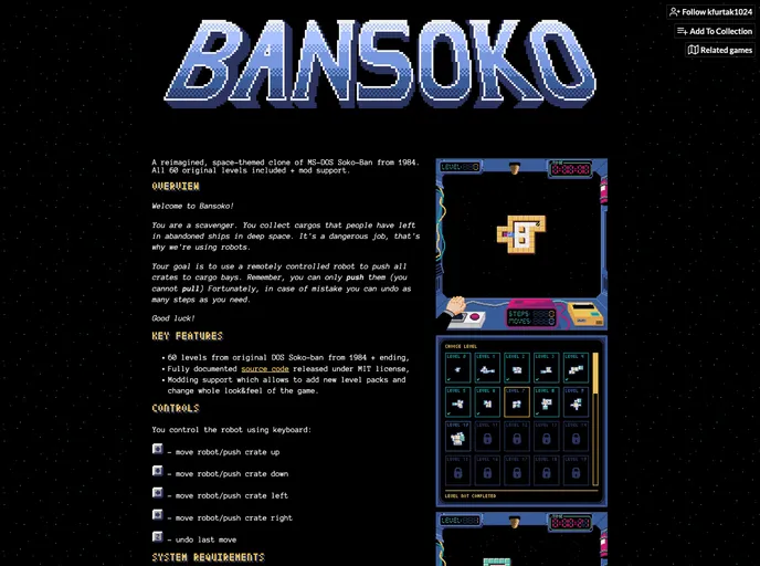 screenshot of Bansoko