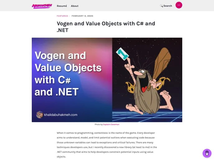 screenshot of Frankenblog