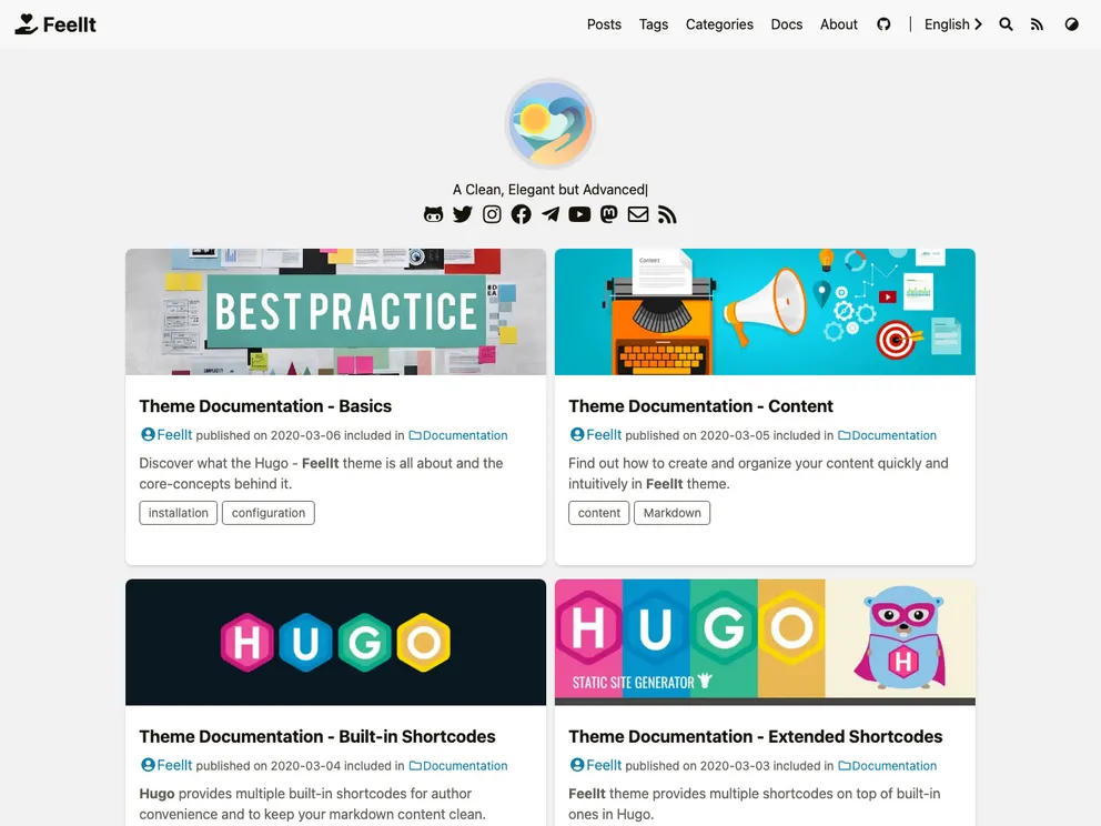 screenshot of FeelIt