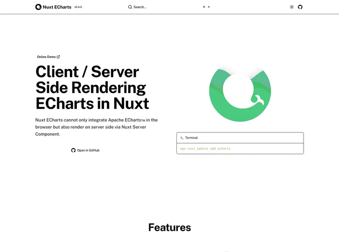 Nuxt Echarts