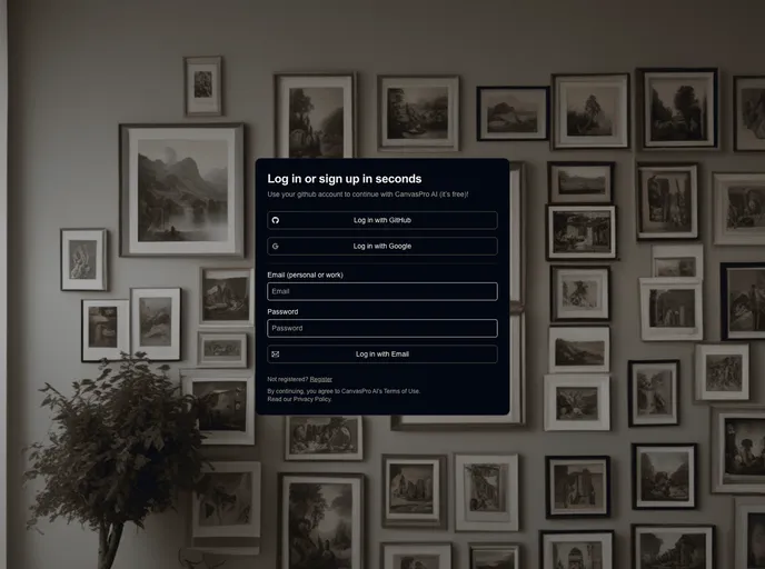 screenshot of Canvaspro AI