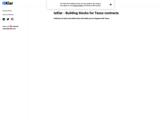 screenshot of Tzklar Boilerplate