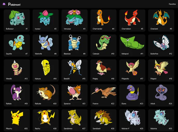 screenshot of Next Pokemon Static