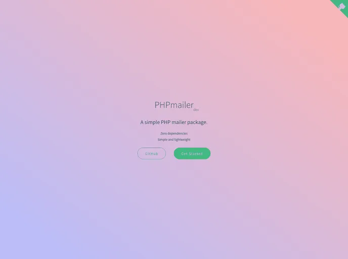 screenshot of PHPmailer