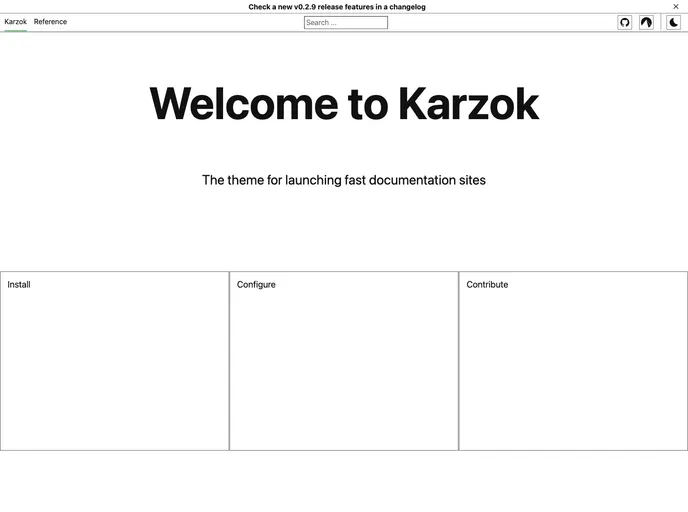 screenshot of Karzok