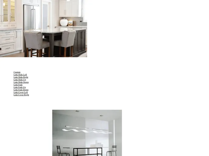 screenshot of Gatsby Transition Links