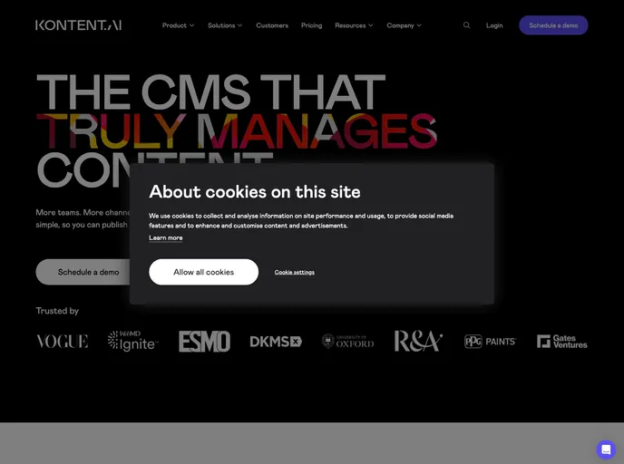 screenshot of Boilerplate Net