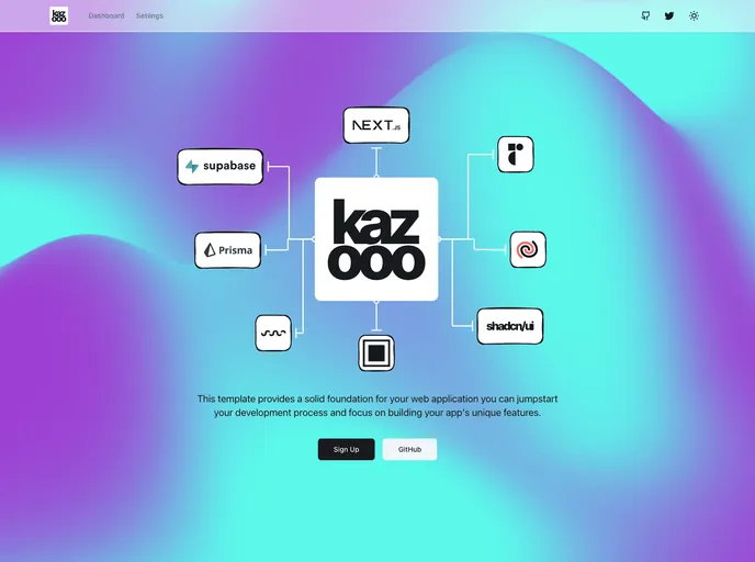 screenshot of Kazooo