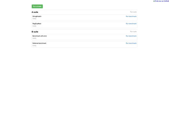 screenshot of Astrobench