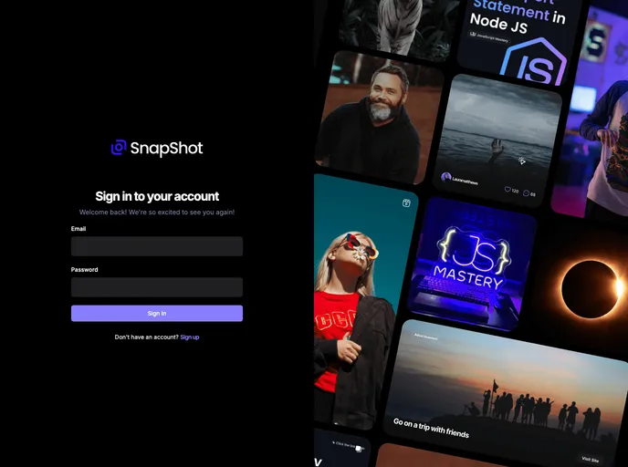 screenshot of Nextjs14 Snapshot