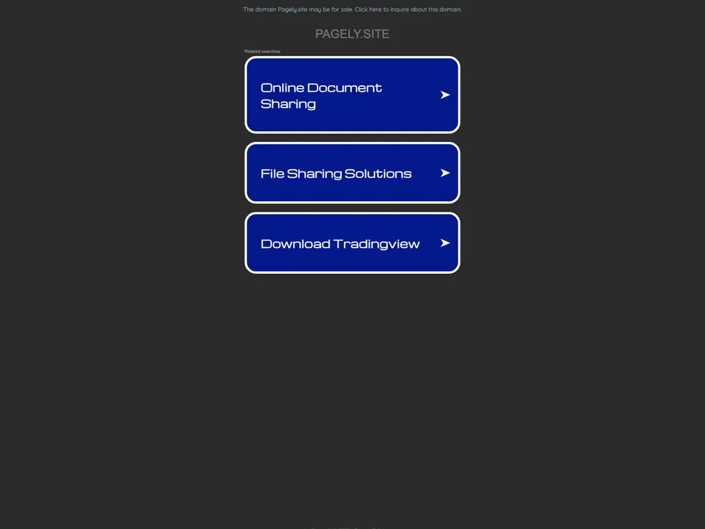 screenshot of Pagely