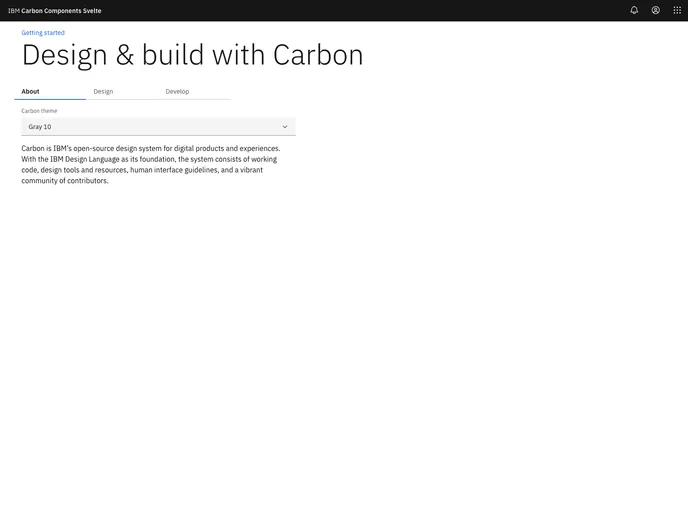 screenshot of Routify Carbon