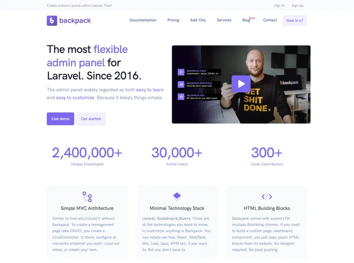screenshot of Settings