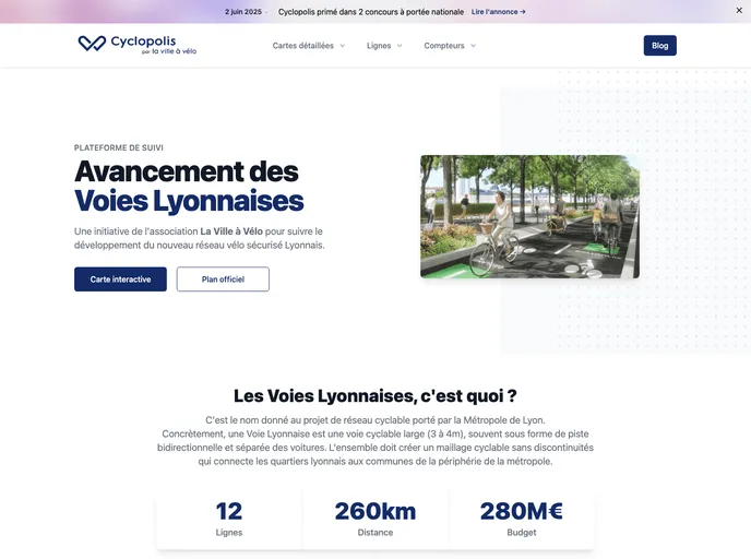 screenshot of Cyclopolis