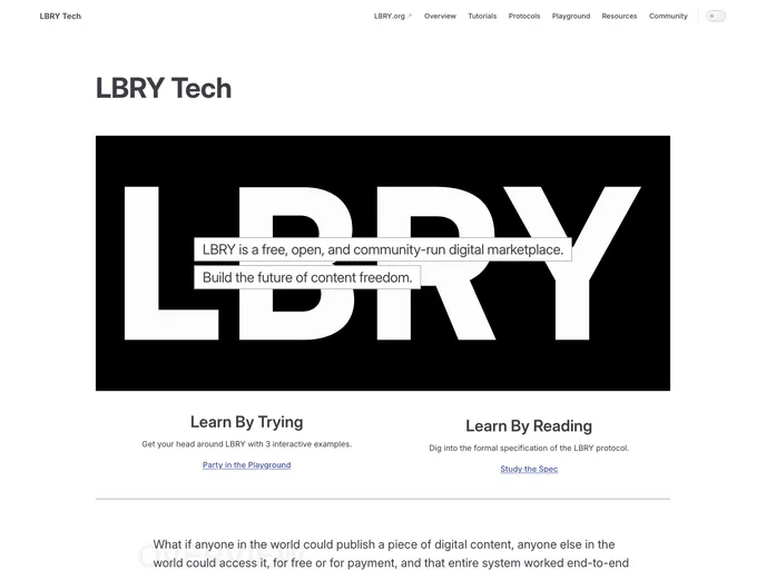 Lbry Desktop screenshot