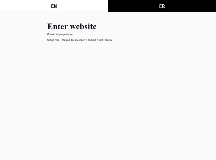 screenshot of Eleventy Multilingual