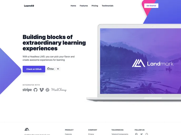 screenshot of Learn49