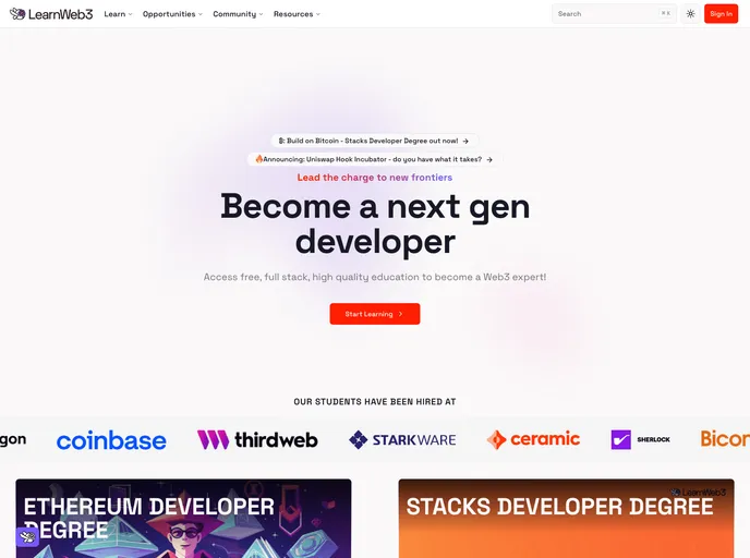 screenshot of Freshman Track