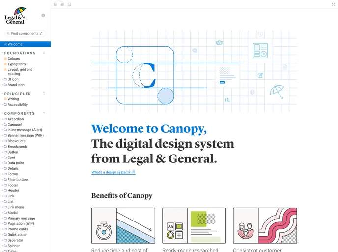 screenshot of Canopy