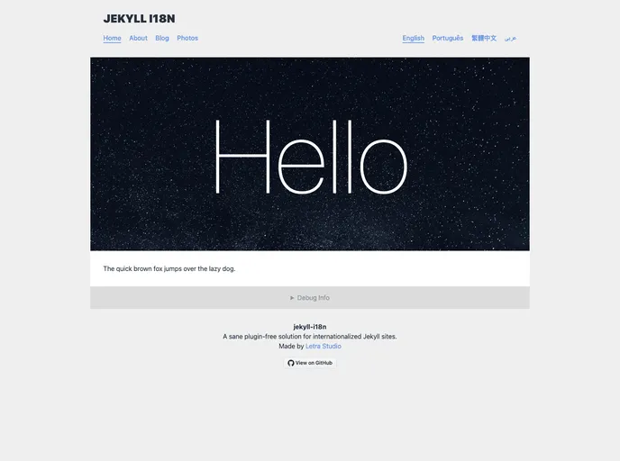 Jekyll I18n screenshot