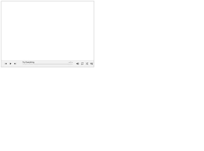 screenshot of Html5 Audio Player