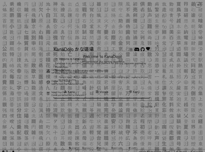 Kana Dojo screenshot