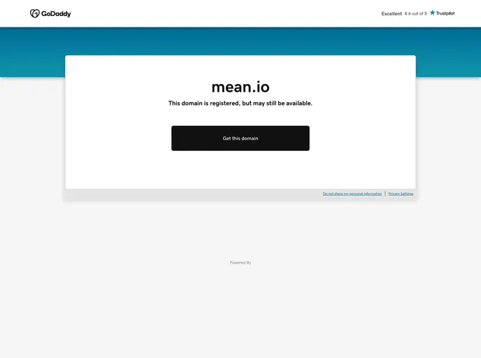 screenshot of Mean