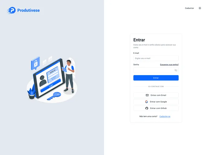 screenshot of Auth Portfolio Platform