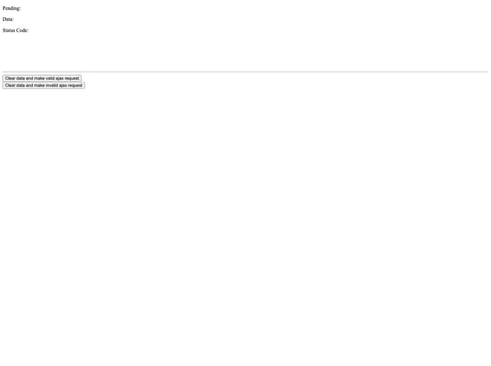 screenshot of Vuex Async