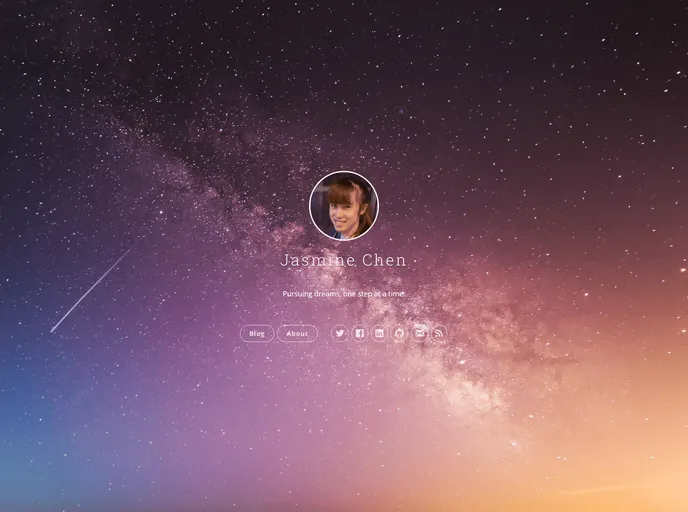 screenshot of Lnishan.github.io