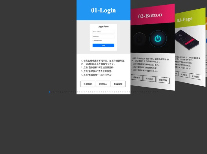 screenshot of Demo Html Css