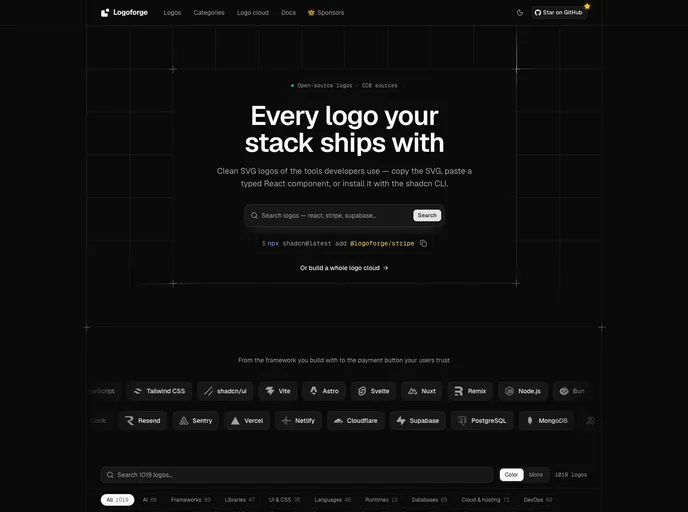 Logoforge screenshot
