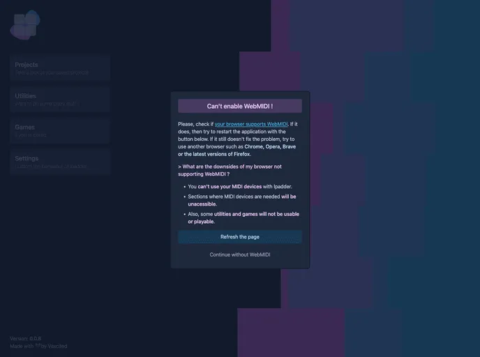 screenshot of Lpadder