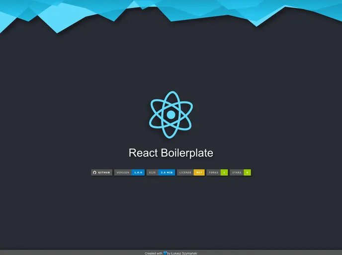 Boilerplate React screenshot