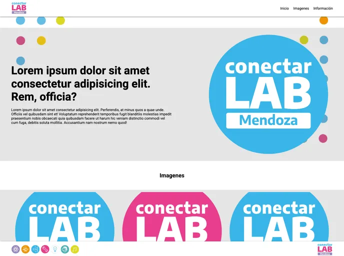 screenshot of Mi Primer Sitio Web