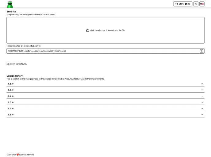 screenshot of Repo Save Editor