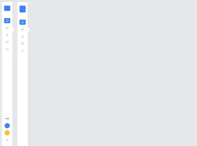 screenshot of LukyUi React