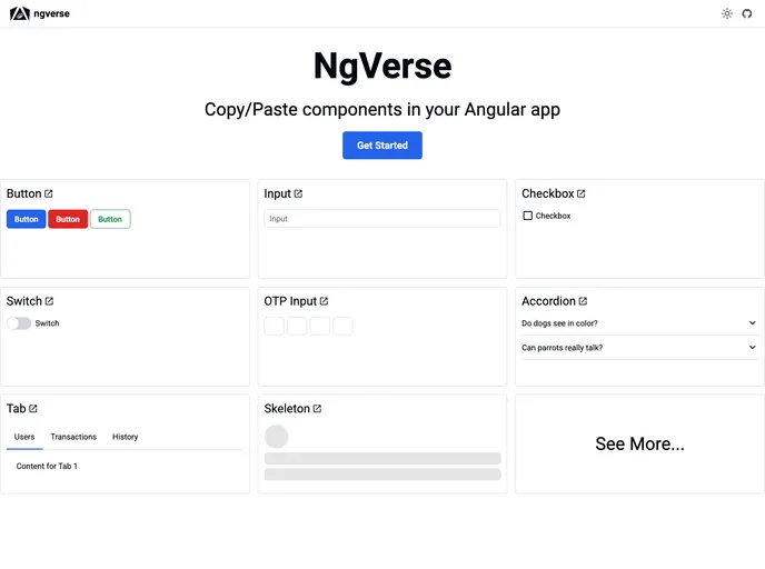 screenshot of Ngverse
