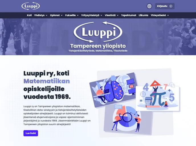 screenshot of Luuppi Next