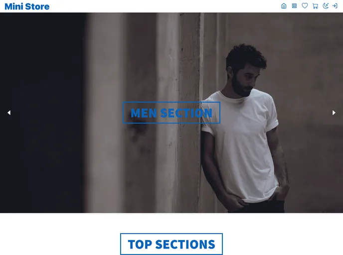 screenshot of Mini Store