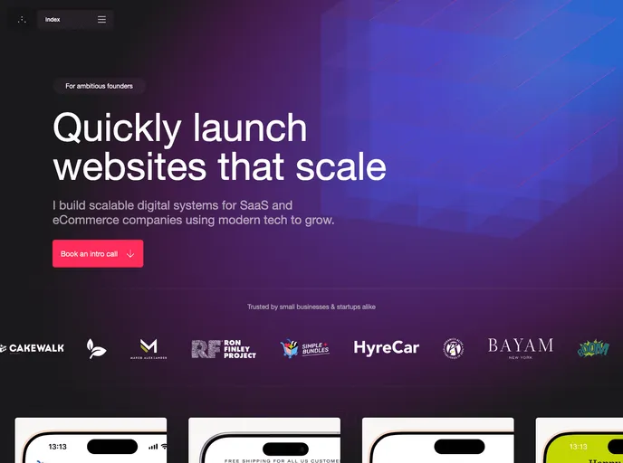 screenshot of Madebyporter