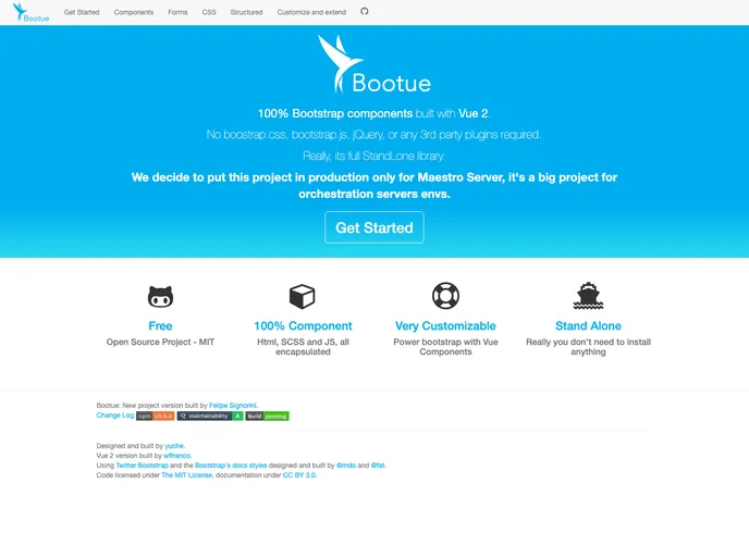 screenshot of Bootue