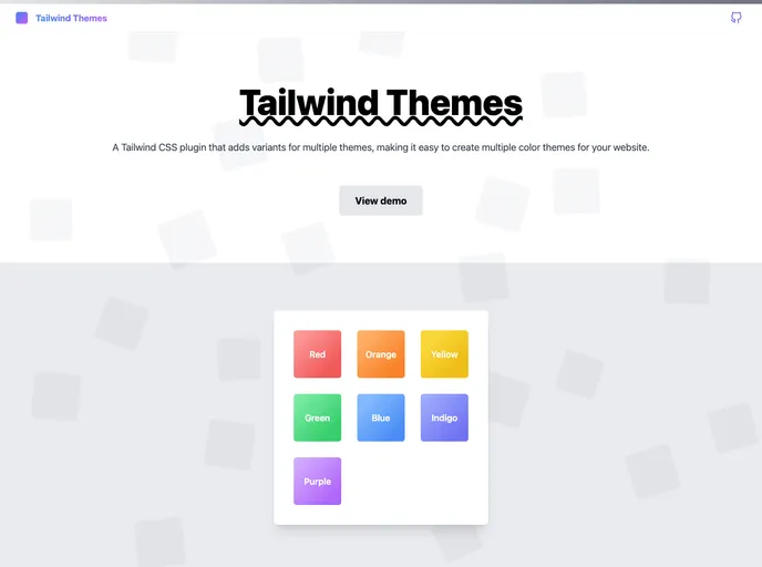 screenshot of Tailwind Themes