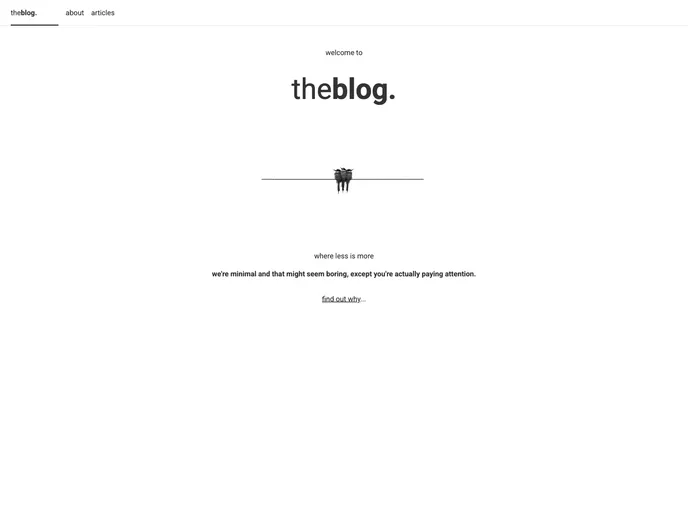 screenshot of Strapi Starter Minimal Sapper Blog
